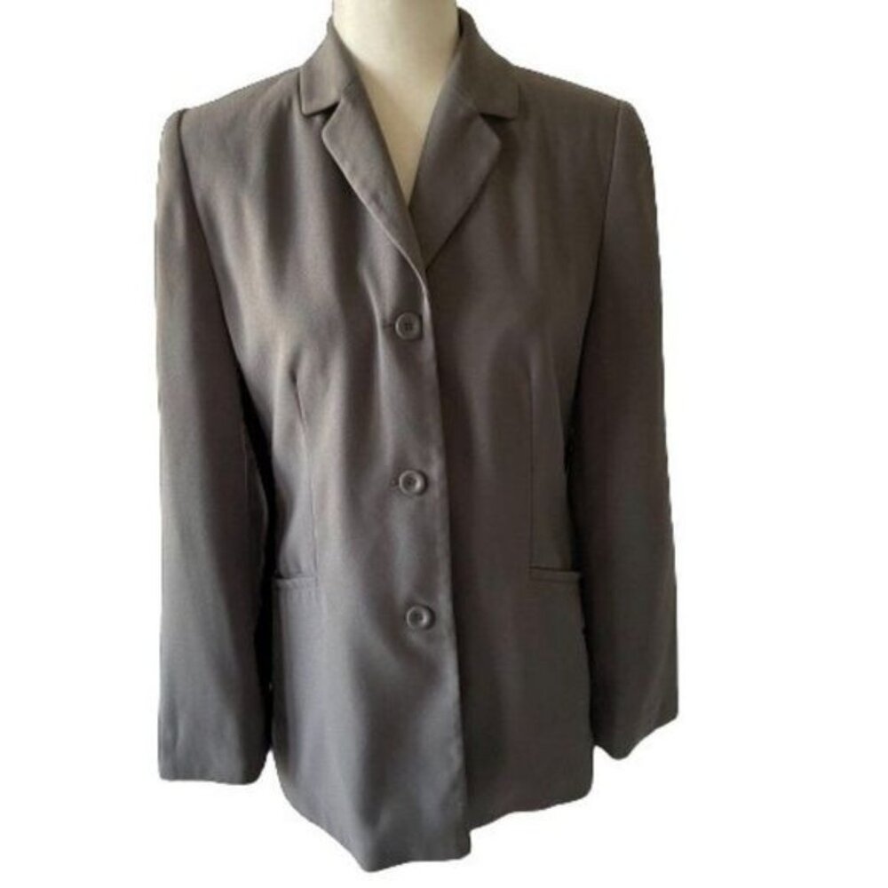Imagio Casual‎ Button Closure Boyfriend Blazer Jacket for Women